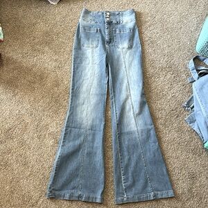 NEW Jealous Tomato Flare Jeans, size M